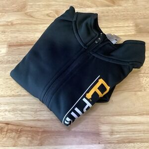 EUC Boys MLB Pittsburgh Pirates Long Sleeve 1/4 Zip Pullover- Small (8)